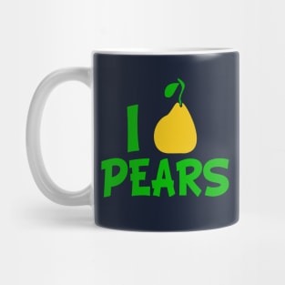 I Love Pears Mug